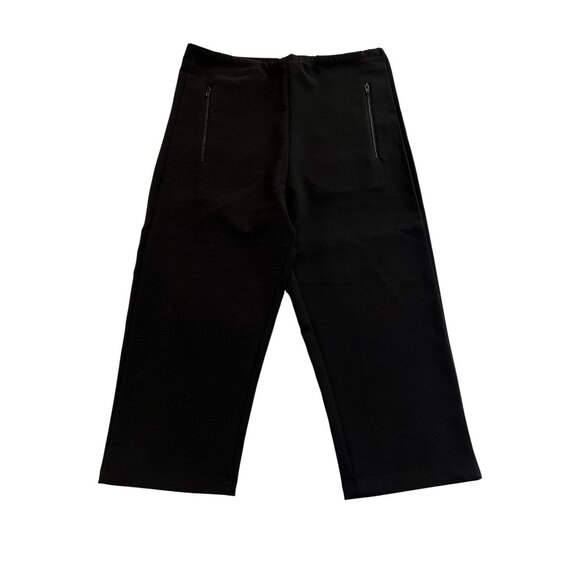 The Frankie Shop Desara Capri Leggings in Black - Picture 1 of 5